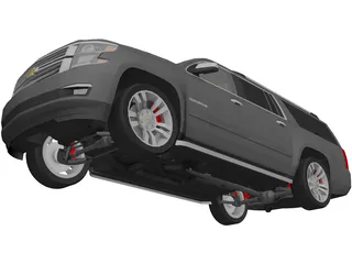 Chevrolet Suburban (2014) 3D Model