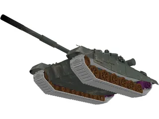 T-90 3D Model