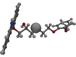 Protein Molecule 3D Model