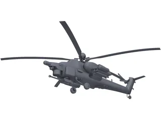 Mil Mi-28 Havoc 3D Model