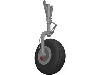 Landing Gear 3D Model