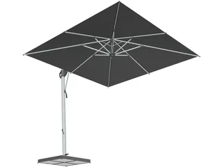 Outdoor Umbrella 3D Model