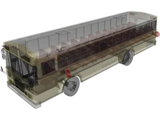 School Bus 3D Model