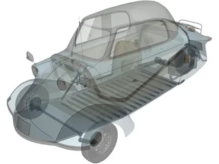 Messerschmitt KR-200 3D Model