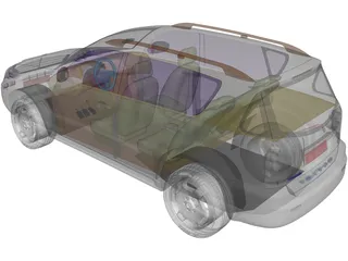 SsangYong Rexton 3D Model