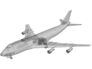 Boeing 747 The Jumbo Jet 3D Model