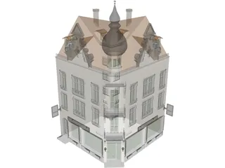 Town House 3D Model