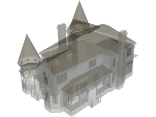 House Victorian 3D Model