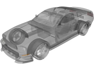 Ford Mustang Eleanor 3D Model