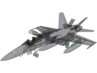 F-18 VFA-151 Hornet 3D Model