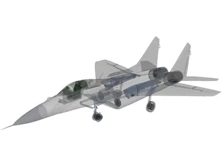 MiG-29A 3D Model