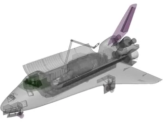 Space Shuttle 3D Model