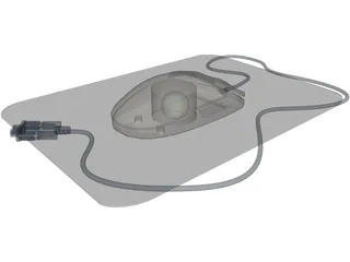 Computer Mouse 3D Model