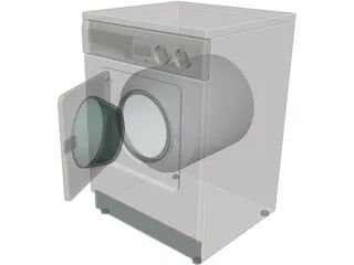Fagor Wash Machine 3D Model