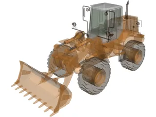 Fiatallis Loader FR-130 3D Model