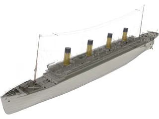 Titanic R.M.S 3D Model