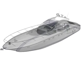 Sarnico 65 Yacht 3D Model