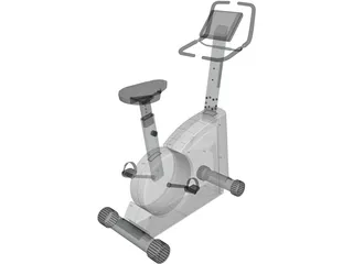 Exercise Cycle 3D Model