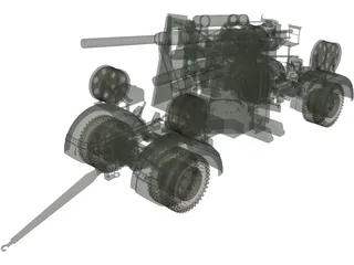 Flak 88 3D Model