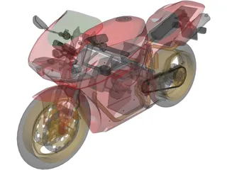 Ducati 916 3D Model