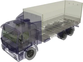 Mercedes-Benz Truck 3D Model