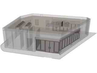 Building Auxiliar 3D Model