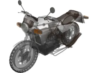 BMW K100 3D Model