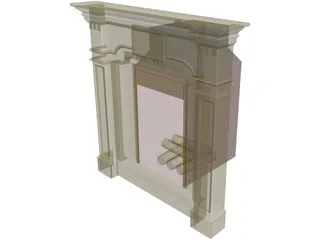 Fireplace 3D Model