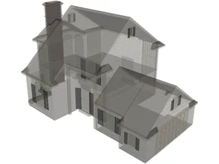 House Modern 3D Model