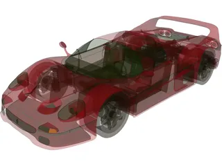 Ferrari F50 (1995) 3D Model