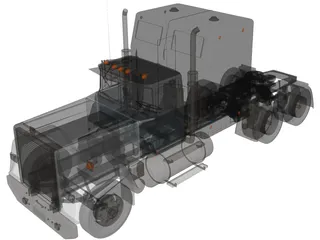 Mack Rainbow 3D Model