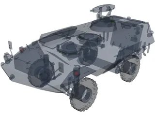 Mowag Piranha 4x4 3D Model