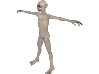 Gollum 3D Model