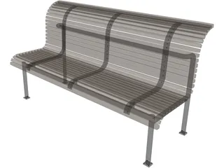 Bench 3D Model