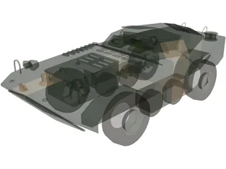 BRDM-1 3D Model
