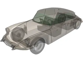 Citroen DS19 (1966) 3D Model