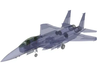 F-15E Strike Eagle 3D Model