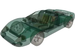 Ford GT40 (1965) 3D Model