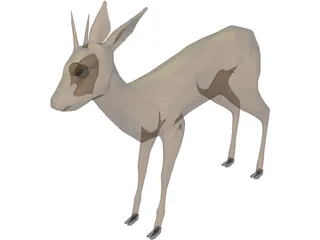 Oribi 3D Model