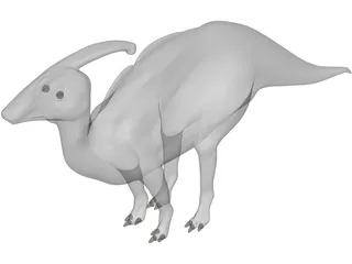 Parasaulophus 3D Model