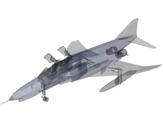 McDonnell Douglas F-4 Phantom II 3D Model