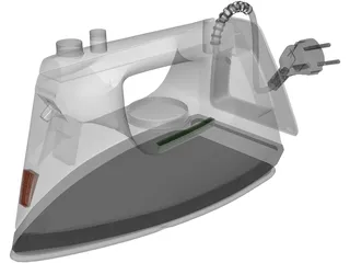 Iron Solac Autocleaning 3D Model