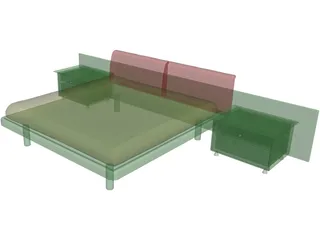 Bed 3D Model