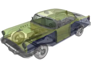 Buick Century (1957) 3D Model