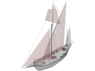 Corsair 3D Model