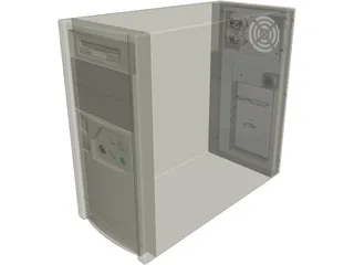 Case Mini Tower 3D Model