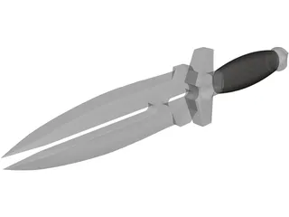 Dagger Double Shadow 3D Model