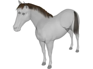 Horse 3D Model