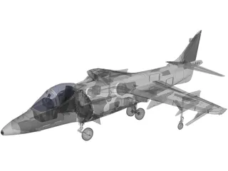 AV-8B Harrier II 3D Model