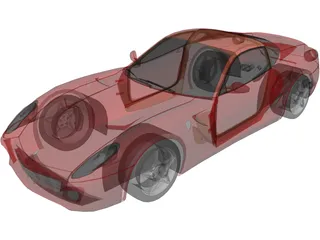 Ferrari 599 GTB Fiorano 3D Model